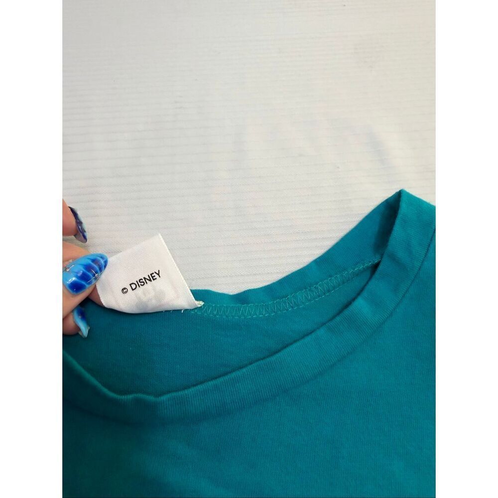 Disney Wear Vintage Drop Shoulder Peplum T-Shirt Size M/L See Measurements - Picture 4 of 8